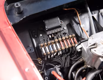 Sous la capuche Lancia Aurelia Coupé (B52-1015) '1952