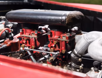 Sous la capuche Lancia Aurelia Coupé (B52-1015) '1952