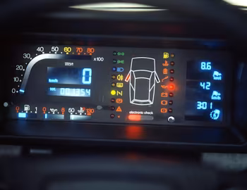 Tableau de bord Lancia Y10 turbo [EU-spec] (156) '1985–89