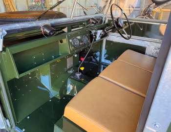 Interior 1955 Land Rover 107 Utility [RHD] (5776)