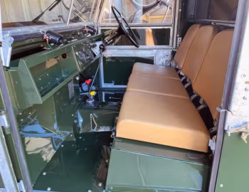 Interior 1955 Land Rover 107 Utility [RHD] (5776)