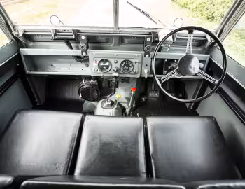 Painel frontal 1959 Land Rover 109 Utility Hard Top Cuthbertson Tracked [UK-spec] (1519-00157) '1958