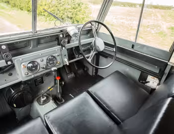 Interior 1959 Land Rover 109 Utility Hard Top Cuthbertson Tracked [UK-spec] (1519-00157) '1958