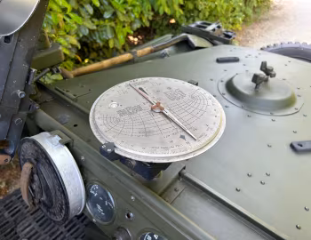 Interior Land Rover SAS series I (1706-01215) '1955