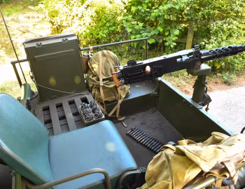 Interior Land Rover SAS series I (1706-01215) '1955