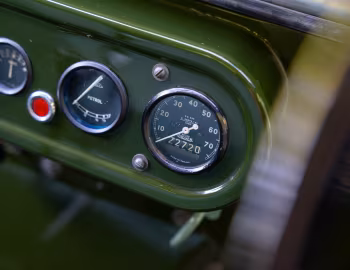 Tableau de bord 1948 Land Rover 80 Utility [UK-spec] (R86) '08.1948–02.1949