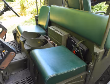 Interior Land Rover SAS series I (1706-01215) '1955