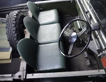 Interior 1950 Land Rover 81 Military [UK-spec] (R0610-4618)
