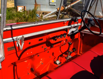 Interior 1949 Land Rover 80 Utility [RHD] (R866) '1949
