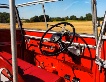 Painel frontal 1949 Land Rover 80 Utility [RHD] (R866) '1949