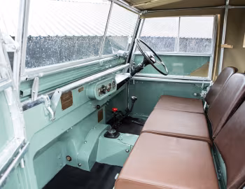 Interior 1950 Land Rover 80 Utility Soft Top [RHD] (R0610-3299) '1949