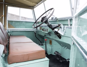 Interior 1950 Land Rover 80 Utility Soft Top [RHD] (R0610-3299) '1949