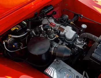 Sob o capô 1949 Land Rover 80 Utility [RHD] (R866) '1949