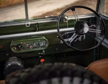 Painel frontal 1950 Land Rover 80 Utility Soft Top [RHD] (R0611)