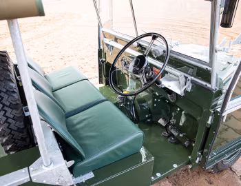 Interior 1950 Land Rover 80 Utility Soft Top [RHD] (R0610-5133)