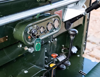 Interior 1950 Land Rover 80 Utility Soft Top [RHD] (R0610-5133)