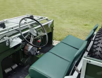 Interior 1951 Land Rover 80 Utility Soft Top [LHD] (1613) '1950–51