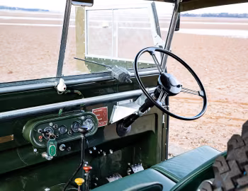 Interior 1950 Land Rover 80 Utility Soft Top [RHD] (R0610-5133)