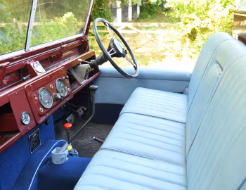 Interior 1954 Land Rover 86 State Review (4716-0049) '1953