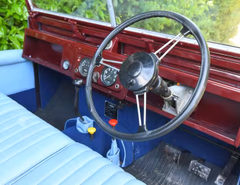 Interior 1954 Land Rover 86 State Review (4716-0049) '1953