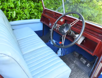 Interior 1954 Land Rover 86 State Review (4716-0049) '1953