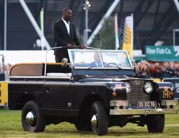Land Rover 88 Ceremonial and Parade vehicle, Idris Elba