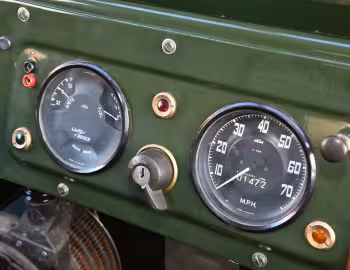Painel 1958 Land Rover 88 Utility Soft Top [UK-spec] (1418) '1957–58