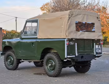 1958 Land Rover 88 Utility Soft Top [UK-spec] (1418) '1957–58