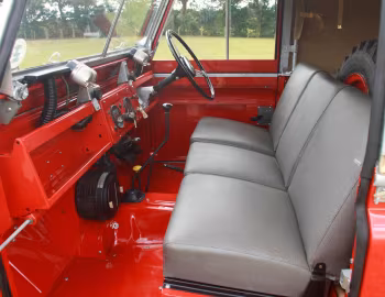 Interior 1959 Land Rover 88 Utility Soft Top [UK-spec] (1419)