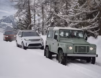 Range Rover, Land Rover Discovery, Land Rover Defender