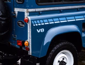 1985–86 Land Rover 90 County Station Wagon [UK-spec] '06.1984–86