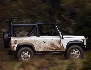 1994–97 Land Rover Defender NAS 90 Soft Top [North America] '09.1993–97