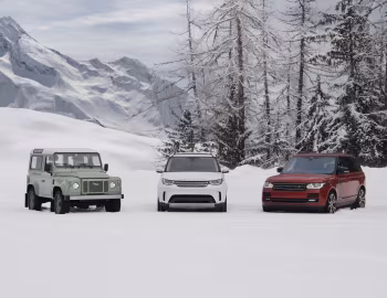 Range Rover, Land Rover Discovery, Land Rover Defender