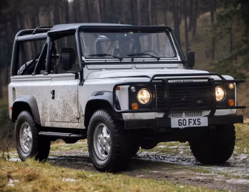 1994–97 Land Rover Defender NAS 90 Soft Top [North America] '09.1993–97
