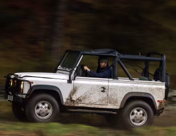 1994–97 Land Rover Defender NAS 90 Soft Top [North America] '09.1993–97