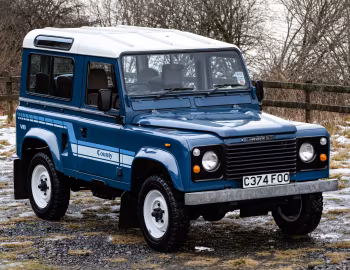 1985–86 Land Rover 90 County Station Wagon [UK-spec] '06.1984–86
