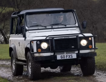 1994–97 Land Rover Defender NAS 90 Soft Top [North America] '09.1993–97