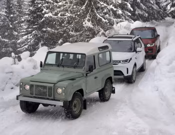 Range Rover, Land Rover Discovery, Land Rover Defender