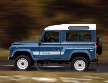 1985–86 Land Rover 90 County Station Wagon [UK-spec] '06.1984–86