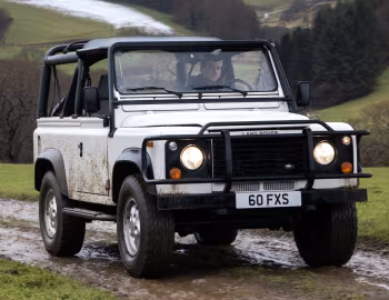 1994–97 Land Rover Defender NAS 90 Soft Top [North America] '09.1993–97