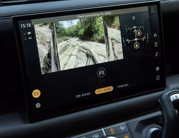 Interior Land Rover Defender 110 V8 "Carpathian Edition" [UK-spec] '2021–pr.