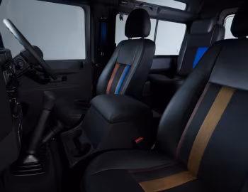 Interior Land Rover Defender 90 by Paul Smith '03.2015