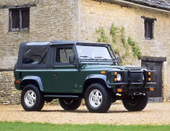 1994–97 Land Rover Defender 90 Soft Top [North America] '1993–97