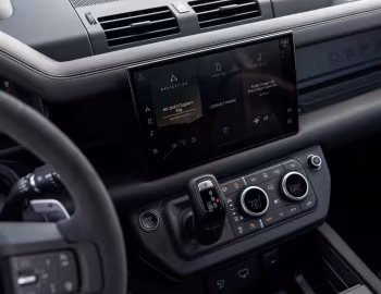 Interior 2022–pr. Land Rover Defender 90 V8 "Carpathian Edition" [North America] '2021–pr.