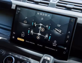Interior Land Rover Defender 90 V8 "Carpathian Edition" [UK-spec] '2021–pr.