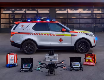 Land Rover Discovery Red Cross Emergency Response Vehicle (L462) '2018