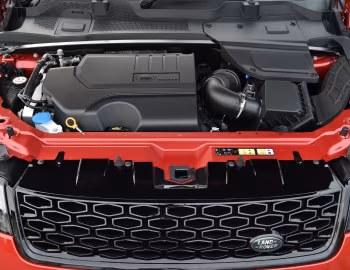 Sob o capô Land Rover Discovery Sport HSE Si4 Dynamic Lux [UK-spec] (L550) '2017–19