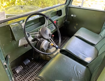 Painel frontal 1950 Land Rover 80 Tickford Station Wagon [LHD] (L0620) '1949–50
