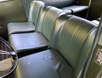 Interior 1950 Land Rover 80 Tickford Station Wagon [LHD] (L0620) '1949–50