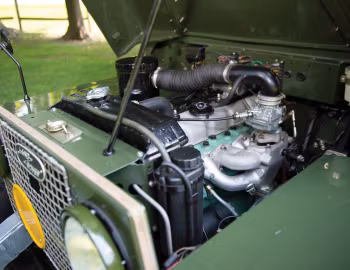 Sob o capô Land Rover Lightweight (Series IIA) '11.1968–72